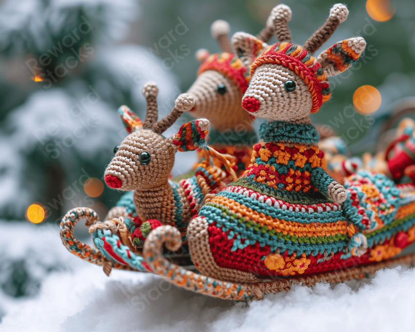 Crochet Colorful Christmas