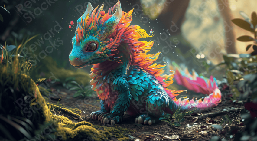 Colorful Magic Dragon