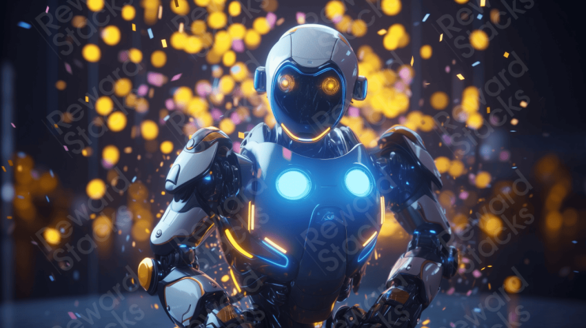 Colored particles ROBOT