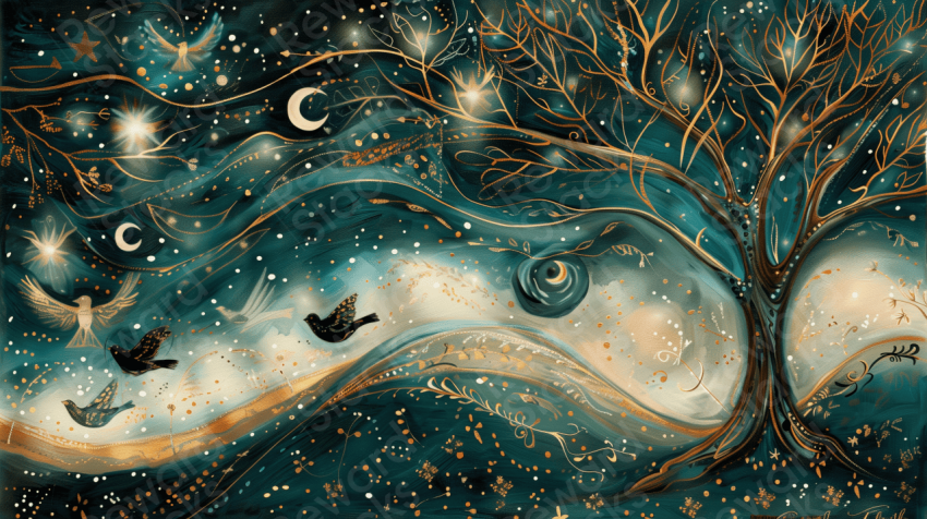 Night Birds Soft Light