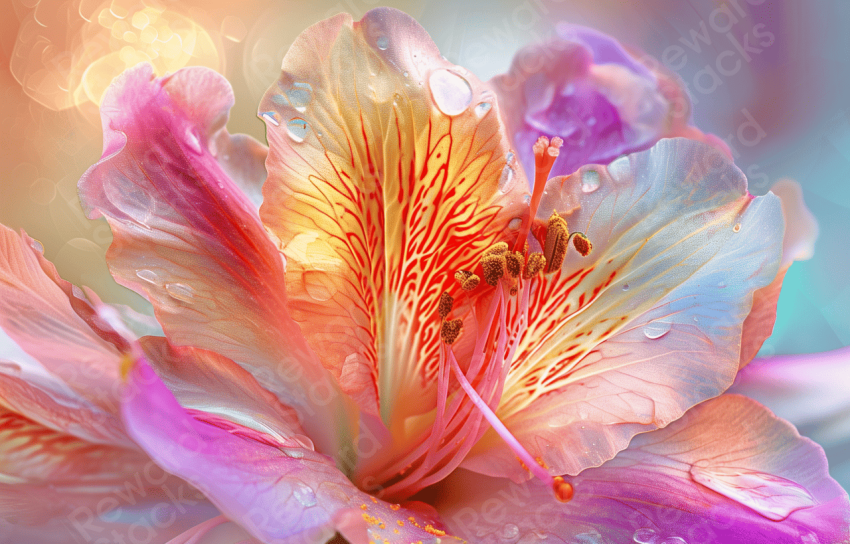 Soft flowers of the universe