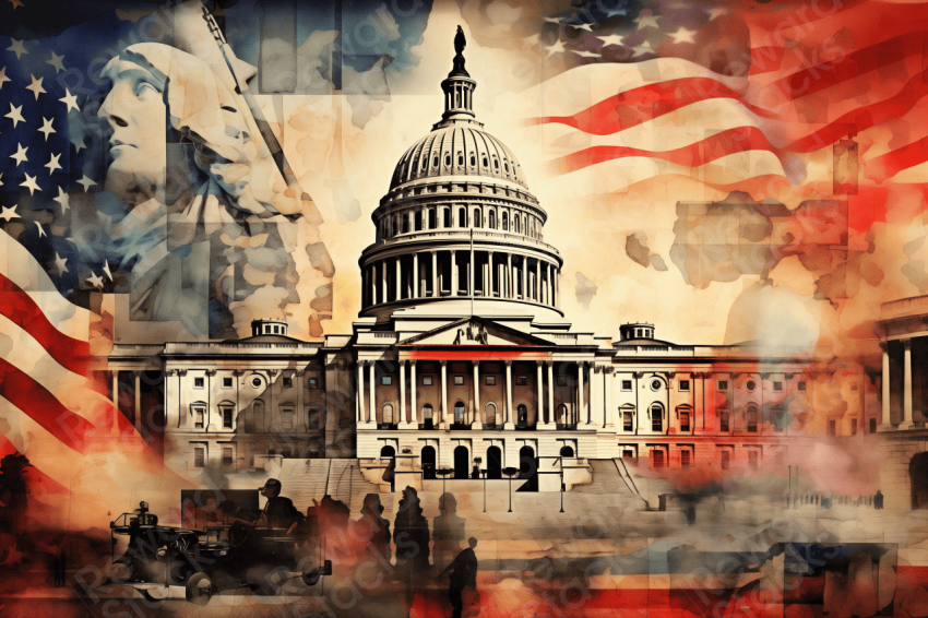 History of USA  Poster