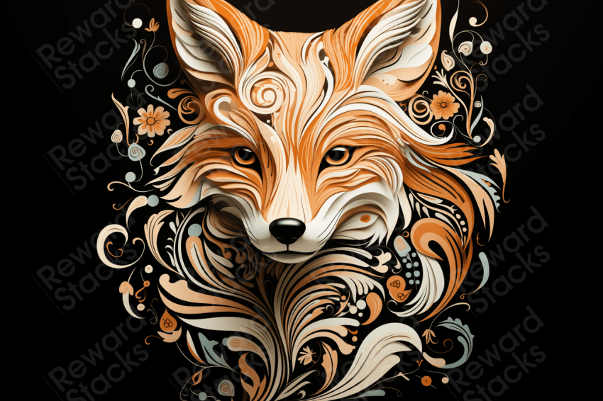 Fox illustration