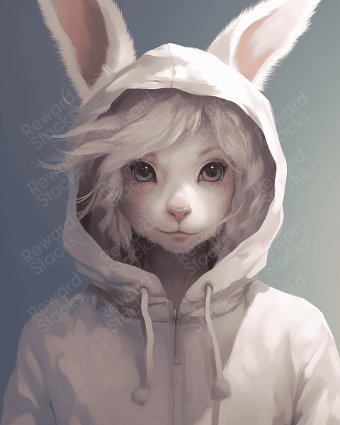 Cute character rabbit