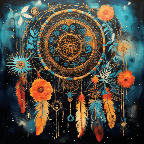 Dreamcatcher vibrant