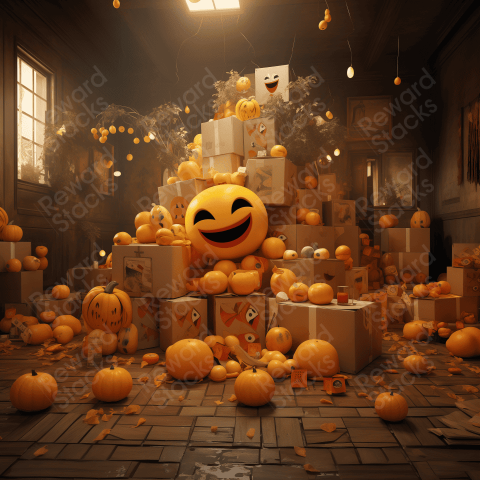 Room full of smile boxes