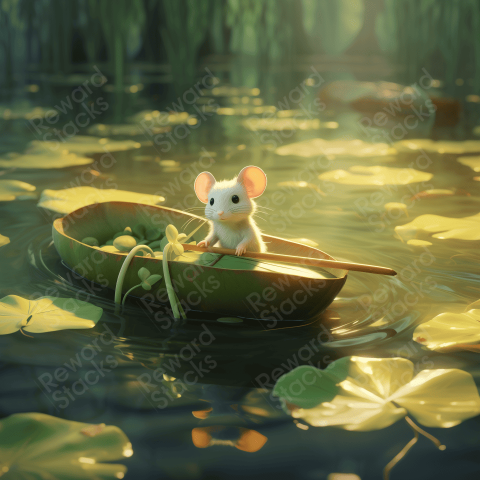 Cute tiny mouse