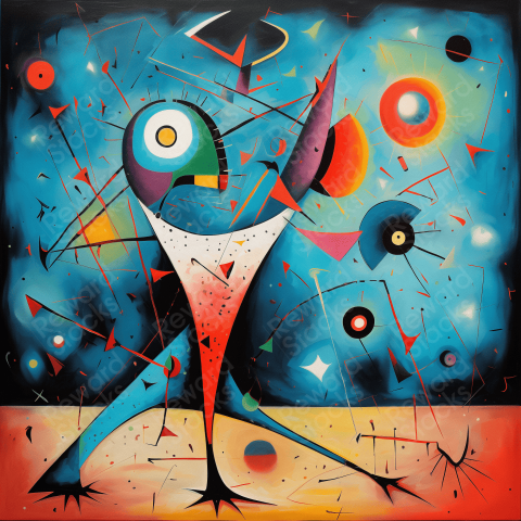Abstract dancer