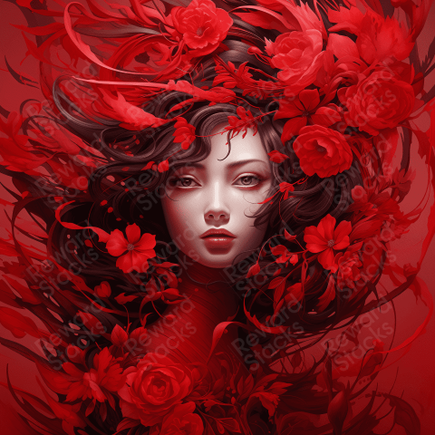 Beauty of red