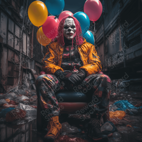 Creepy clown