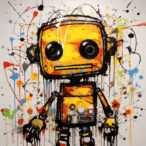 Poster of Cute Robot
