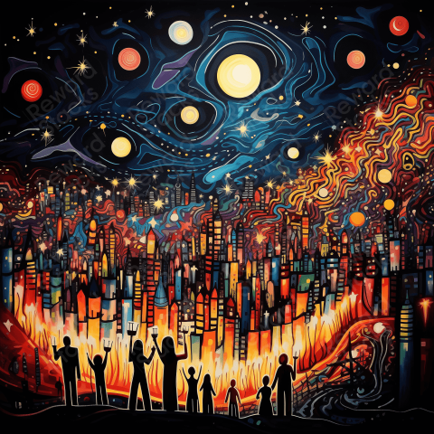 Celebrating a festival of lights