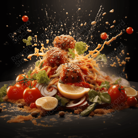 Creative food photography