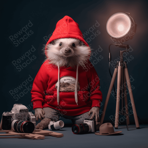 Magazine Cover hedgehog