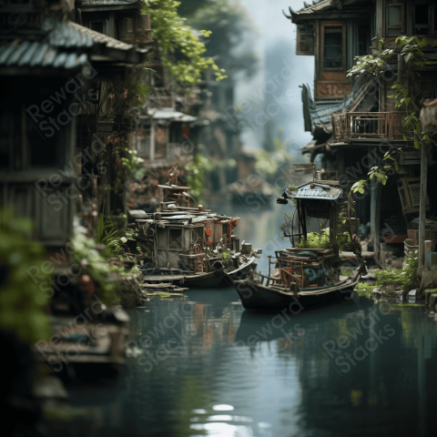 Old racial district mini city