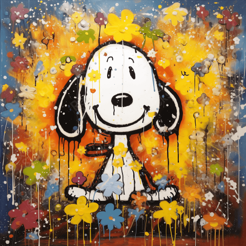 Cute Snoopy Poster