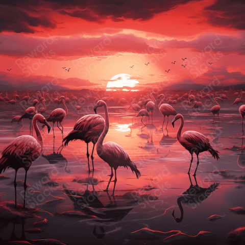 Sunrise Flamingo