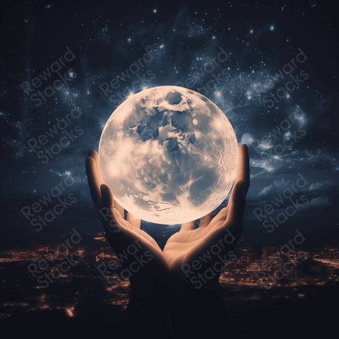 Holdintg the moon