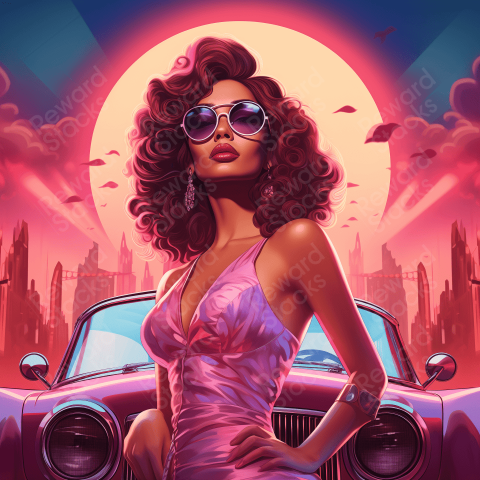 Woman in sunglasses