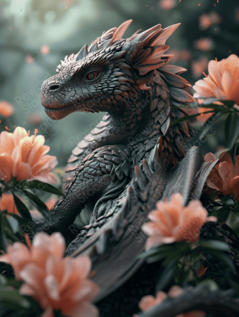 Flower dragon