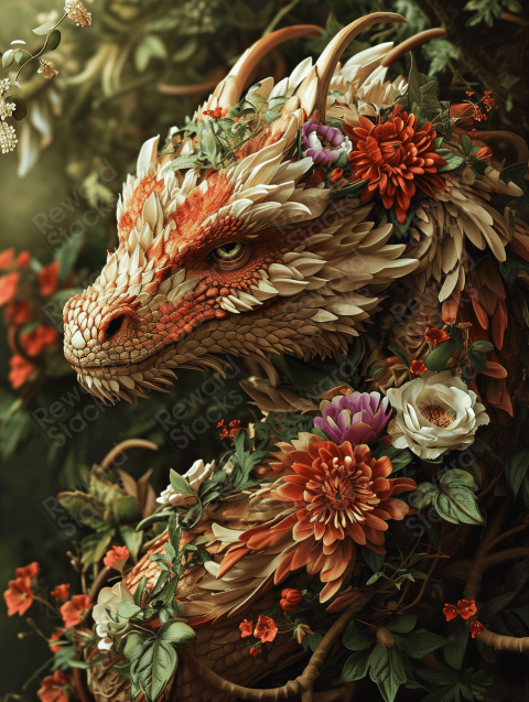 Beautiful dragon